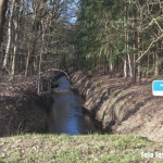 Handel - Peelse Loop in zijn oorspronkelijke vorm, de beek  steekt hier de Rooye Hoefsedijk over richting Gemert