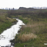 Milheeze - De Snelle Loop gaat meanderend langs de golfbaan tussen Milheeze en Bakel 2